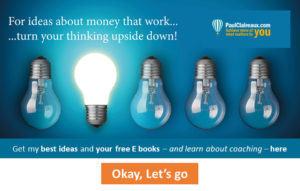 Turn your ideas upside down. Opt in
