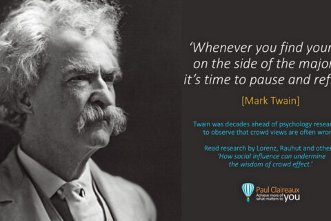 Twain. Pause and Reflect. WC. C. Paul Claireaux