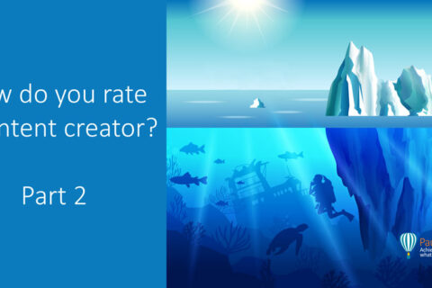 How do you rate a content supplier. Part 2. Paul Claireaux
