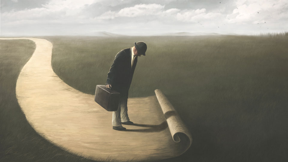 Road to nowhere. Paul Claireaux