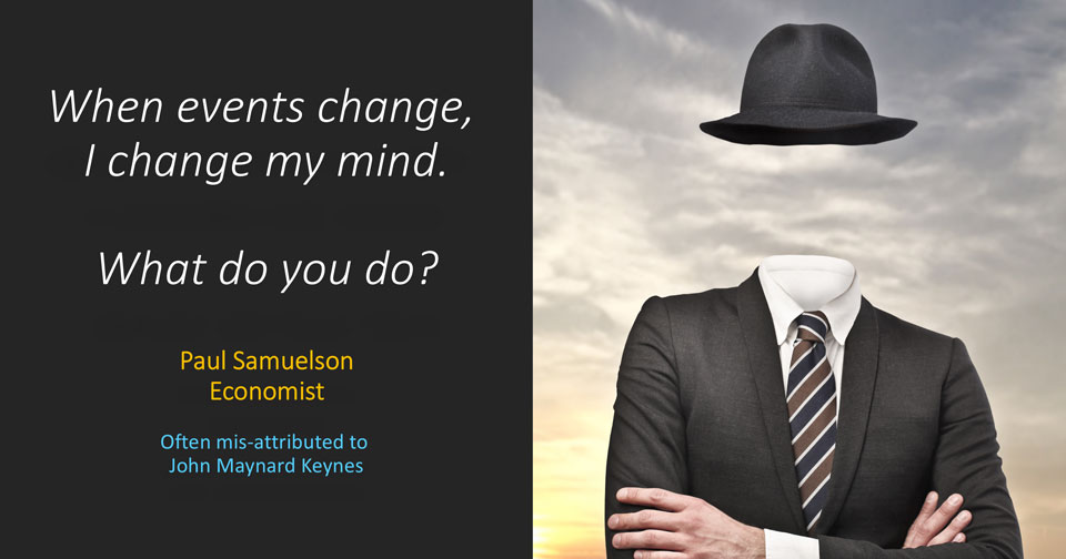 Change my mind. Paul Samuelson. Paul Claireaux