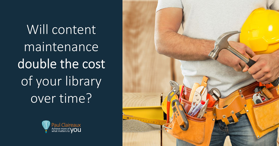 Content Maintenance. Paul Claireaux