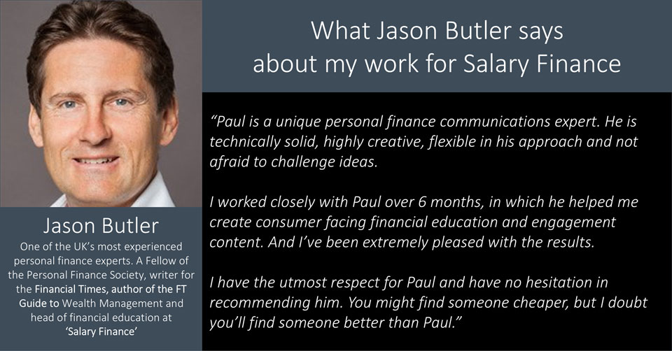 Jason Butler Testimonial. Long. Paul Claireaux
