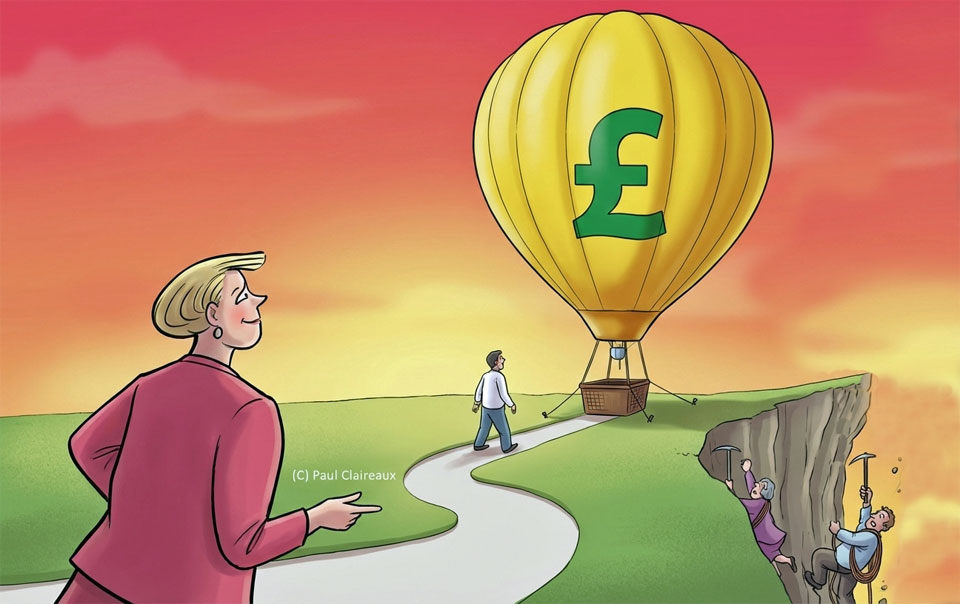 Stroll to financial freedom. Paul Claireaux